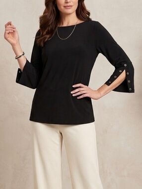 SUSANA GRAVER - Knit Bateau Neck Top